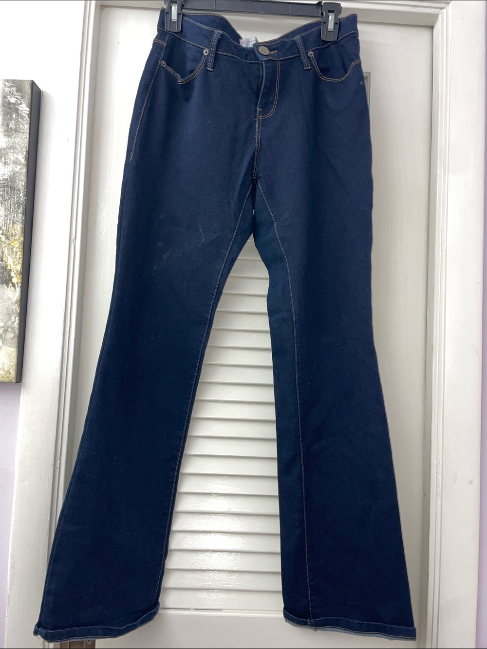 Women’s Dark Blue Flare Jeans